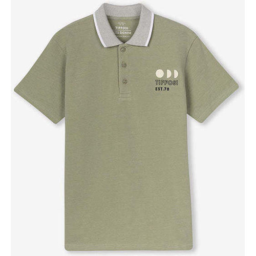 Textil Rapaz Tie Dye Tie T-Shirt Kids-Teens Tiffosi 10043278-4-21 Verde