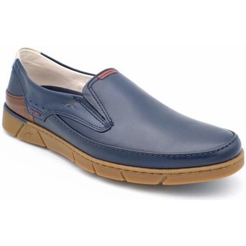 Sapatos Homem Mocassins Fluchos F1151 Azul