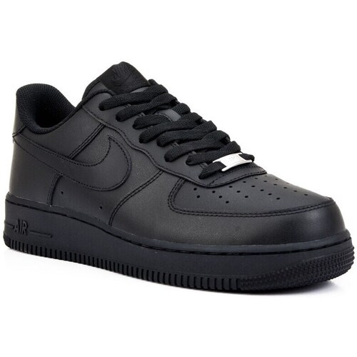 Sapatos Homem Sapatilhas ladies Nike Air Force 1 07 Preto