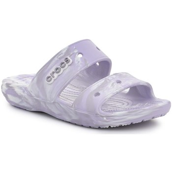 Sapatos Mulher Chinelos Crocs Classic Marrbled Violeta