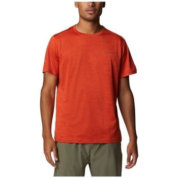Textil Homem T-Shirt mangas curtas Columbia Alpine Chill Zero Vermelho