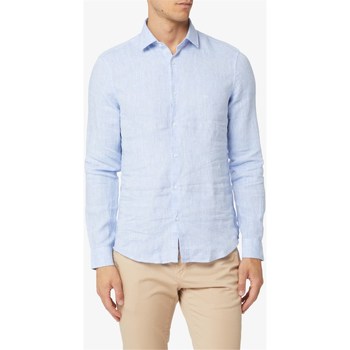 Textil Homem Camisas Uma comprida Calvin Klein Jeans K10K109286 Azul