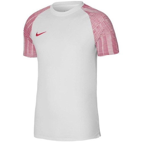 Textil Homem T-Shirt mangas curtas Nike Drifit Academy Vermelho, Branco