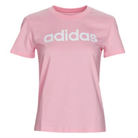 Textil Mulher T-Shirt mangas curtas florida adidas Performance W LIN T Rosa