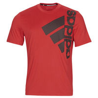 Textil Homem T-Shirt mangas curtas adidas Performance T365 BOS TEE Vermelho