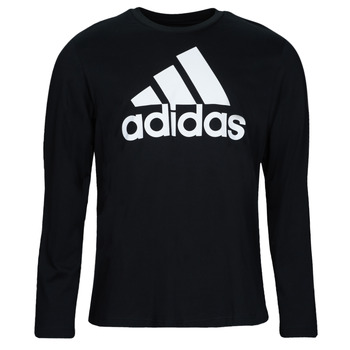 Textil Pullover T-shirt mangas compridas Adidas Sportswear M BL SJ LS T Preto