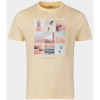 Textil Homem T-shirts e Pólos Tiffosi 10043753-5-3 Amarelo