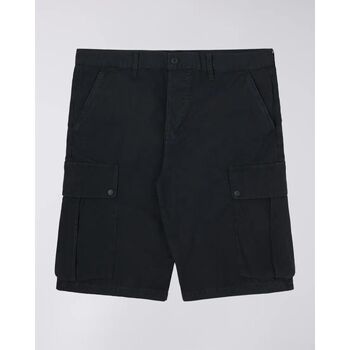 Textil Homem Shorts / Bermudas Edwin I030303 JUNGLE SHORT-89 BLACK Preto
