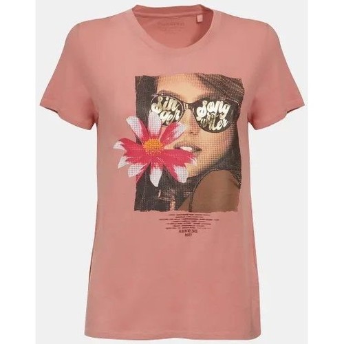 Textil Mulher T-shirts e Pólos Guess W2GI29 K9SN1-G64X Rosa