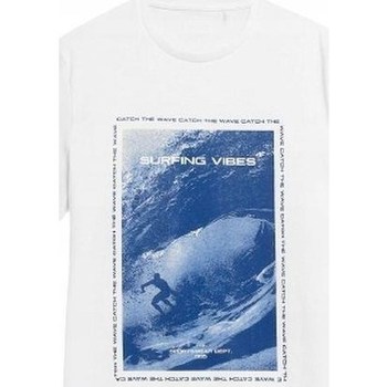 Textil Homem T-Shirt mangas curtas 4F TSM049 Branco