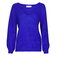 Textil Mulher camisolas Molly Bracken LA1213AH Azul