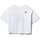 Textil Mulher T-shirts e Pólos The North Face W CROPPED EASY TEE Branco