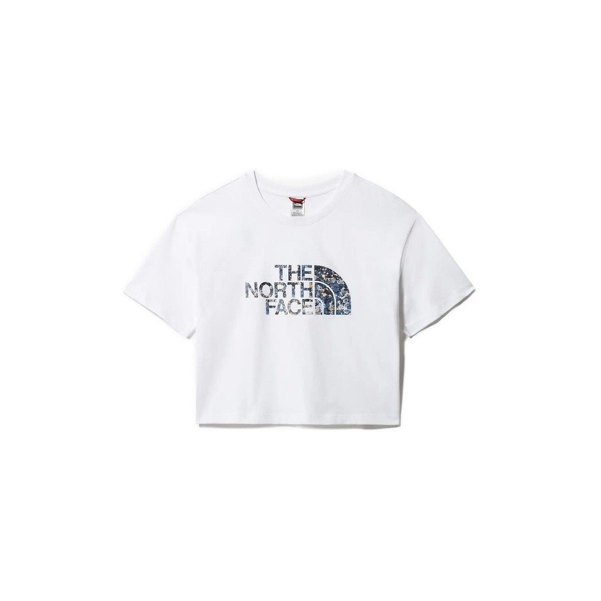 Textil Mulher T-shirts e Pólos The North Face W CROPPED EASY TEE Branco