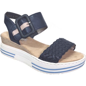 Sapatos Mulher Sandálias Rieker V1678 Azul