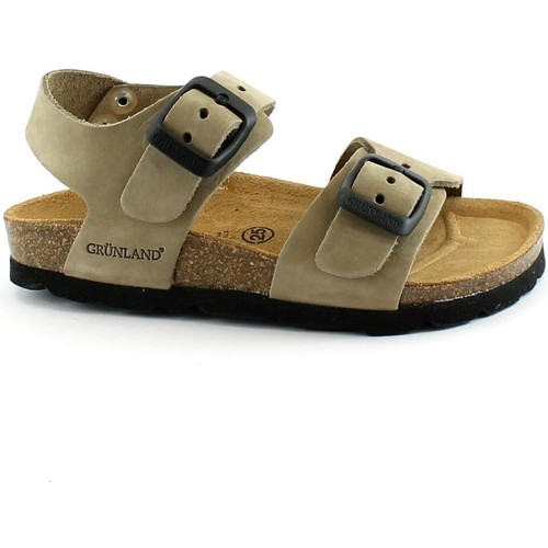Sapatos Criança Sandálias Grunland GRU-E22-SB0205-KA Bege