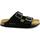 Sapatos Homem Chinelos Grunland GRU-ZAL-CB3012-NE Preto