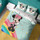 Casa Criança Conjunto de roupa de cama Disney deco AVENGERS Multicolor