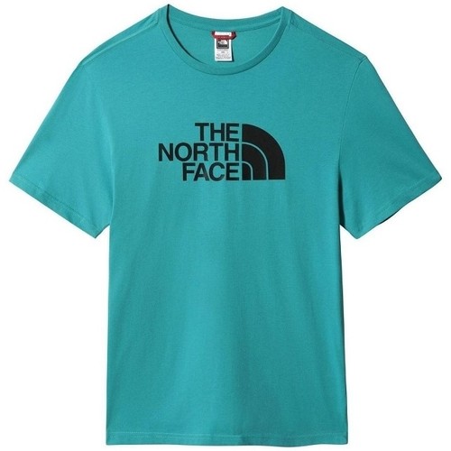 Textil Homem T-shirt Femme Swim Bike Run The North Face M SS EASY TEE Verde