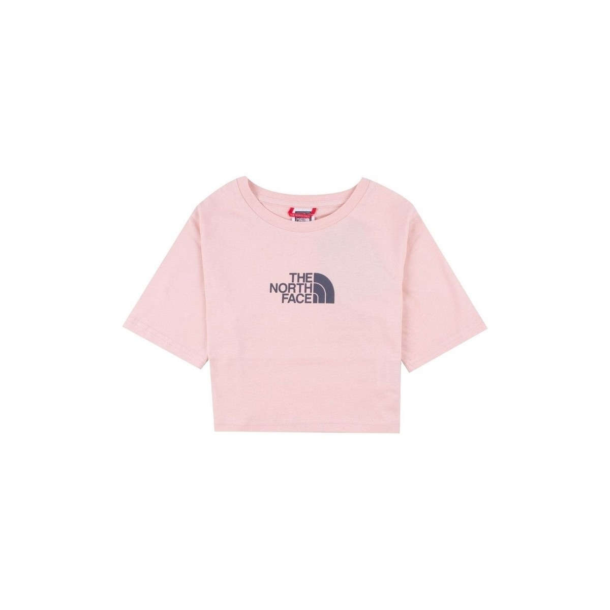 Textil Mulher T-shirts e Pólos The North Face GHYÈ_ BNHGG SS CROPPED GRAPHIC TEE Rosa