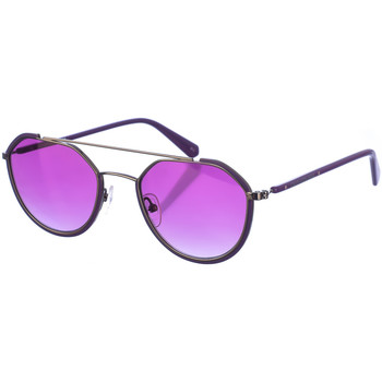 Relógios & jóias Mulher óculos de sol Calvin taille Klein Dasheen Infradito con logo nere CKJ20301S-500 Violeta
