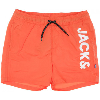Textil Rapaz Fatos e lanston shorts de banho Jack & Jones  Laranja
