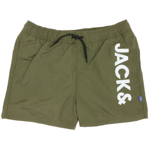 Techalk Rapaz Fatos e shorts de banho Jack & Jones  Verde