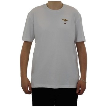 Textil Homem T-Shirt mangas curtas Aeronautica Militare TS1903J52373062 Branco