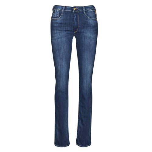 Textil Mulher Calças Jeans skinny-fit biker jeans PULP HIGH CASAL Azul