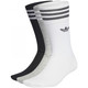 Solid crew sock 3 pack