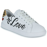 Sapatos Mulher Sapatilhas Bons baisers de Paname SIMONE CRAZY IN LOVE Branco