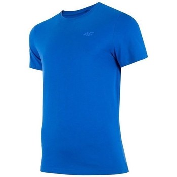 Textil Homem T-Shirt mangas curtas 4F TSM352 Azul