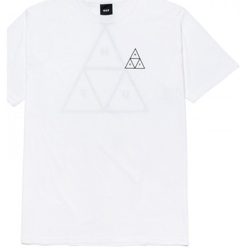 Textil Homem T-shirts e Pólos Huf T-shirt essentials tt ss Branco