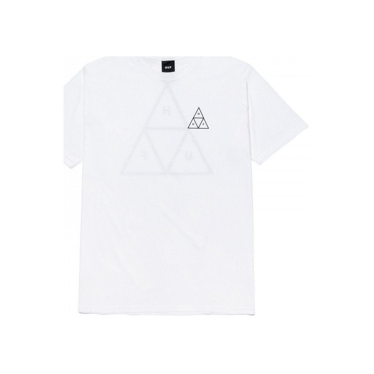 Textil Homem T-shirts e Pólos Huf T-shirt essentials tt ss Branco