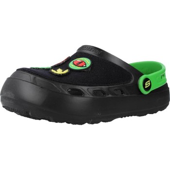 Sapatos Rapaz Chinelos Skechers SWIFTERS - DINO-BITS Preto