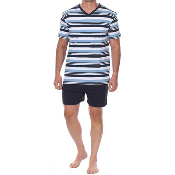 Textil Homem Pijamas / Camisas de dormir J&j Brothers JJBCH5600 Multicolor