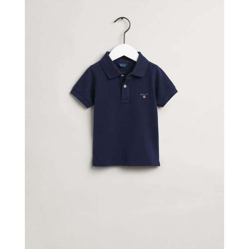 Textil Rapaz T-shirts e Pólos Gant Kids 802201-433-16-17 Azul