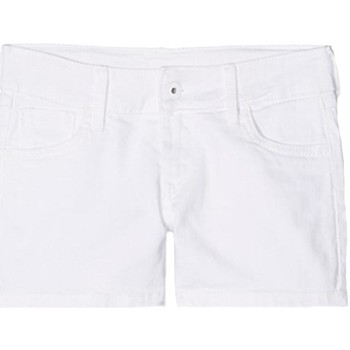 Textil Rapariga Shorts / Bermudas Pepe jeans  Branco