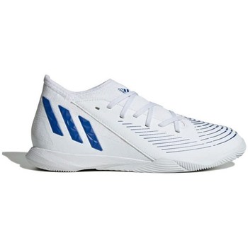 Sapatos Criança Chuteiras adidas Originals Predator EDGE3 IN Branco, Azul