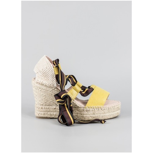 Sapatos Mulher Alpargatas Feeling Street Alpargatas  en color mostaza para señora Amarelo