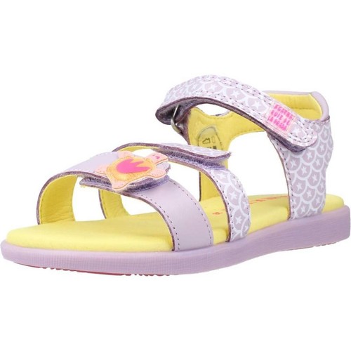 Sapatos Rapariga Sandálias borsa prada galleria in pelle saffiano beige rosatoa Prada 212933 Violeta