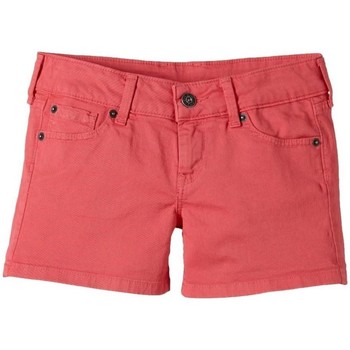 Textil Rapariga Shorts / Bermudas Pepe jeans Button  Rosa
