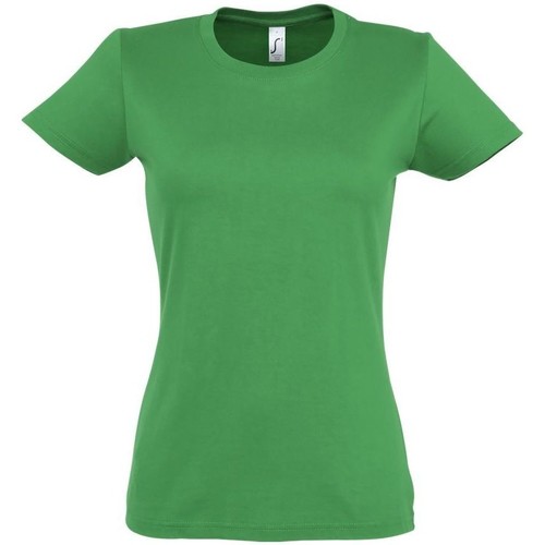 Textil Mulher T-Shirt mangas curtas Sols IMPERIAL WOMEN - CAMISETA MUJER Verde