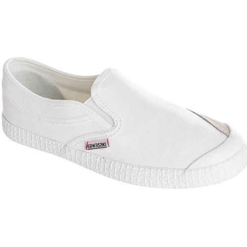 Sapatos Homem Sapatilhas Kawasaki Guardanapo de mesa 1002 White Branco