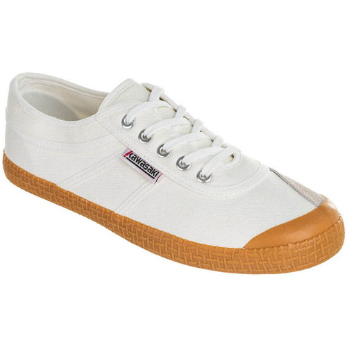 Sapatos Homem Sapatilhas Kawasaki Citrouille et Co 1002 White Branco