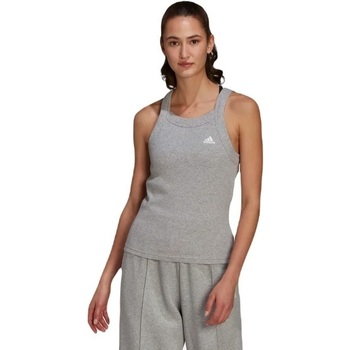 Textil Mulher Tops sem mangas cortos adidas Originals Esssentials Yoga Rib Cinza