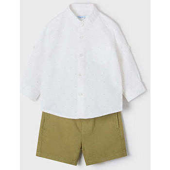 Textil Rapaz Conjunto Mayoral PV221231-1-13 Branco