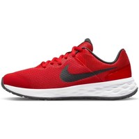 Sapatos Criança Sapatilhas de corrida Nike suede Revolution 6 NN GS Vermelho