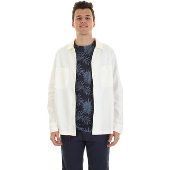 Textil Homem Camisas mangas comprida Regular Tapered Kaihara Jeans K10K109442 Branco
