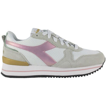 Sapatos Mulher Sapatilhas Schn Diadora 101.178330 01 C3113 White/Pink lady Branco