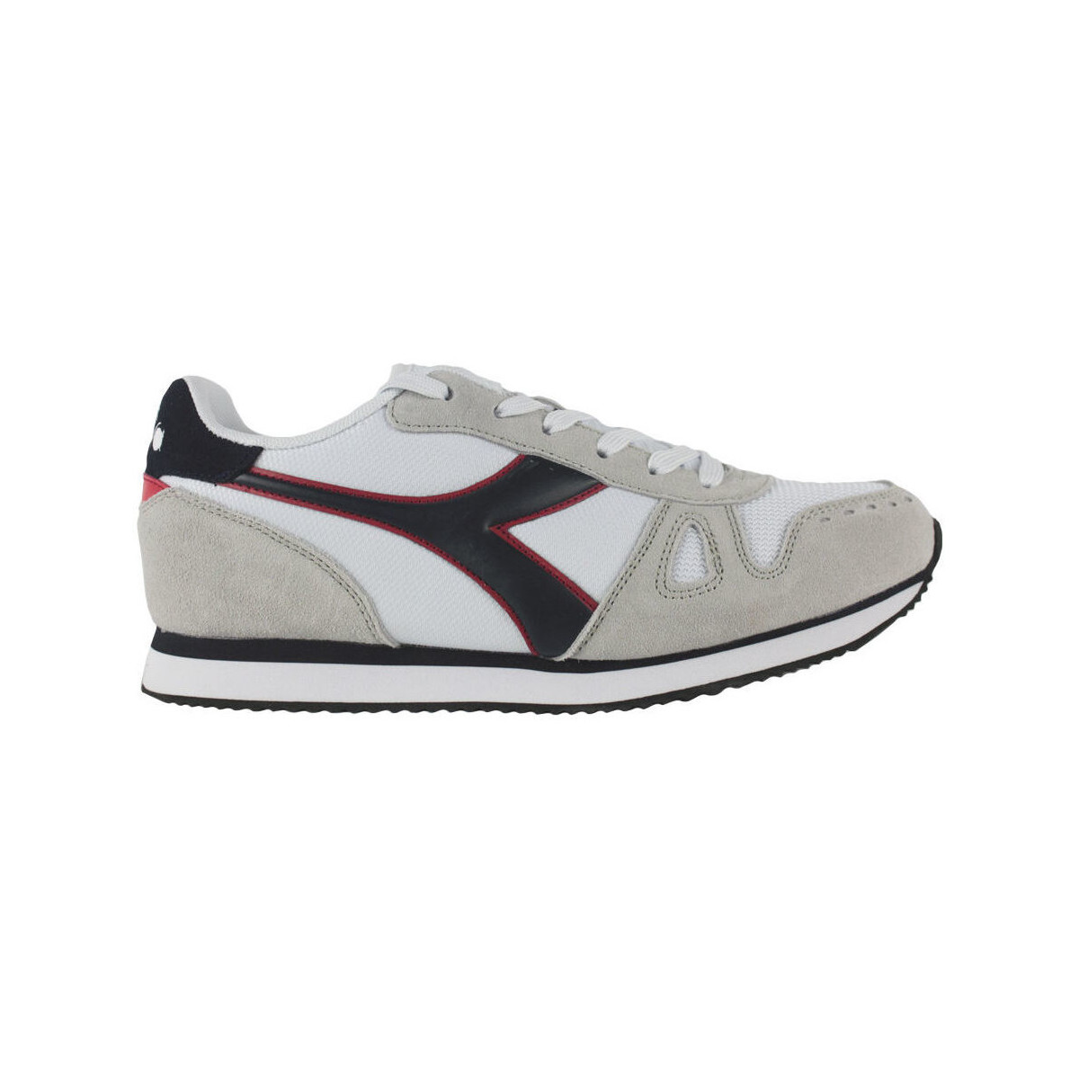 Sapatos Homem Sapatilhas Diadora SIMPLE RUN C9304 White/Glacier gray Branco